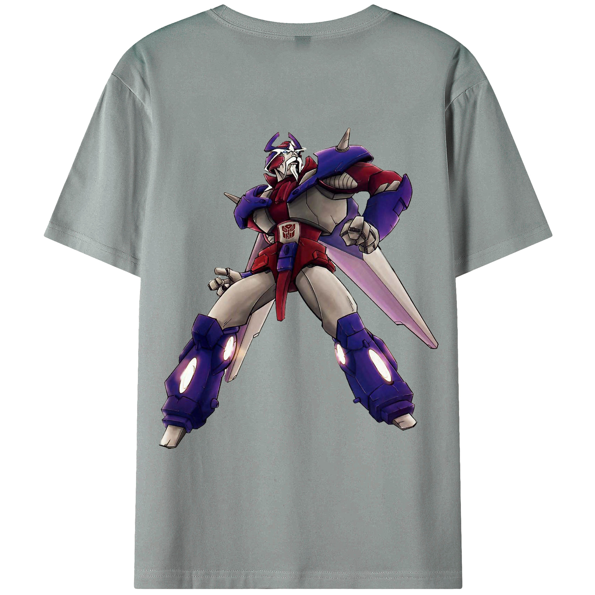 （画像用）  綿100％ メンズ半袖Tシャツ（バックプリント） 通気性